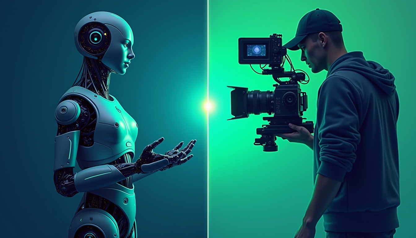 Vídeo avatar IA vs gravação tradicional: qual usar e quando